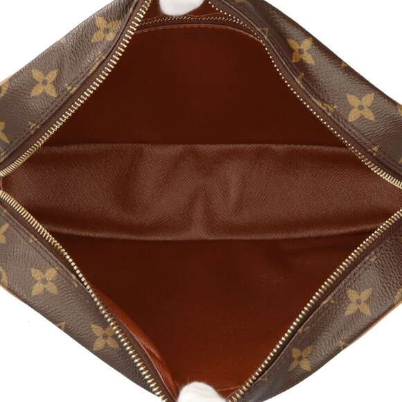 LOUIS VUITTON Brown Monogram Canvas Shoulder Bag - Picture 6 of 15